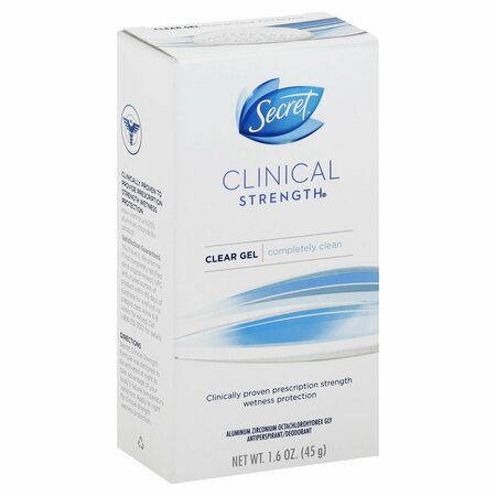 SECRET Clinical Clear Gel Completely Clean 1.6Z 652334